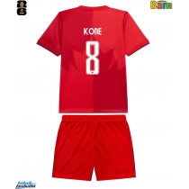 Canada Ismael Kone #8 Hjemmedraktsett Barn VM 2026 Kortermet (+ Korte bukser)